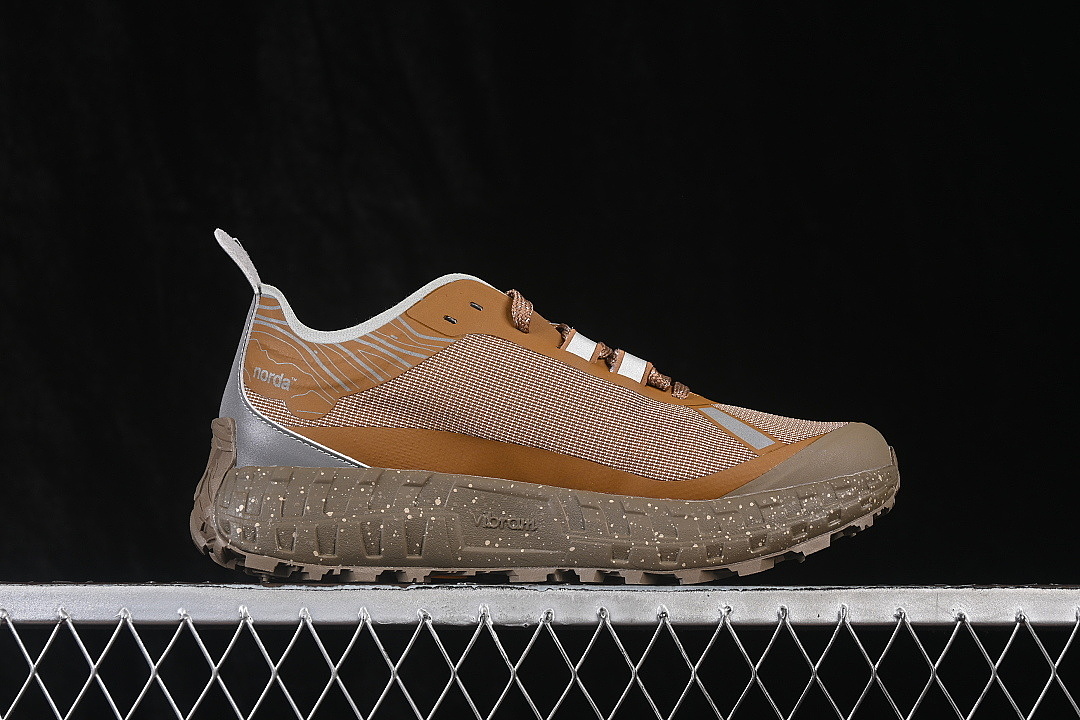 Norda [WEAR-RESISTANT CASUAL RUNNING SHOES BROWN/GREY/BROWN]-[WOMAN:36-39]-[MAN:40-45] - Image 17