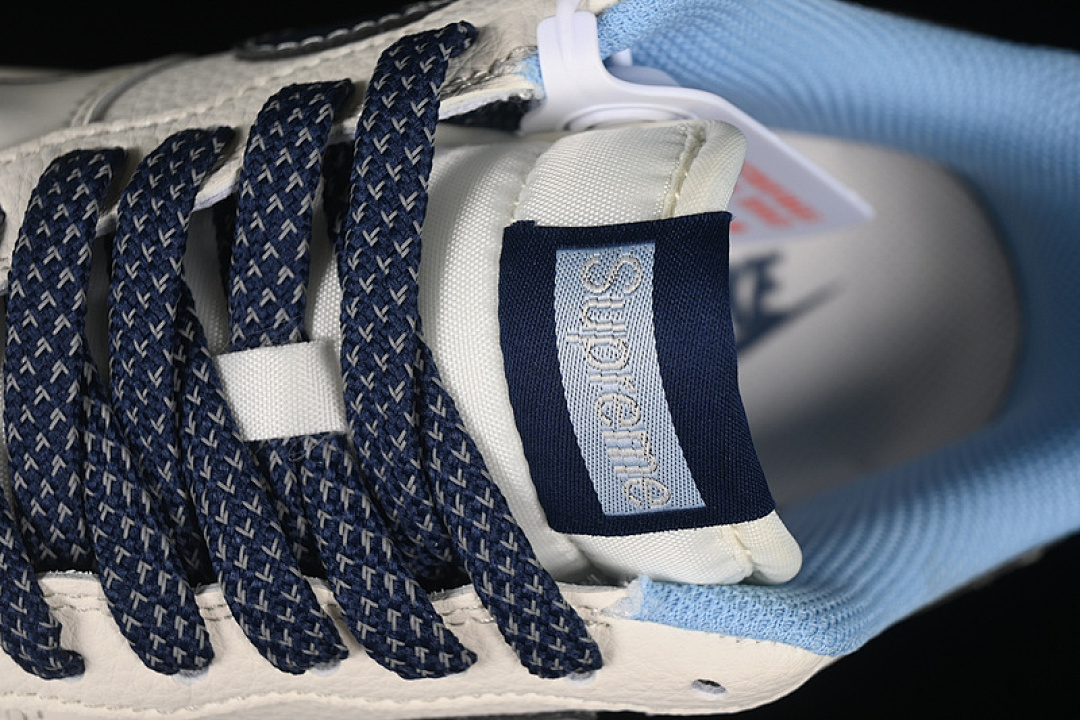 Nike [XS1958-565]-[AIR FORCE 1 07 LOW SUPREME WHITE/BLUE]-[WOMAN:36-39]-[MAN:40-45] - Image 8