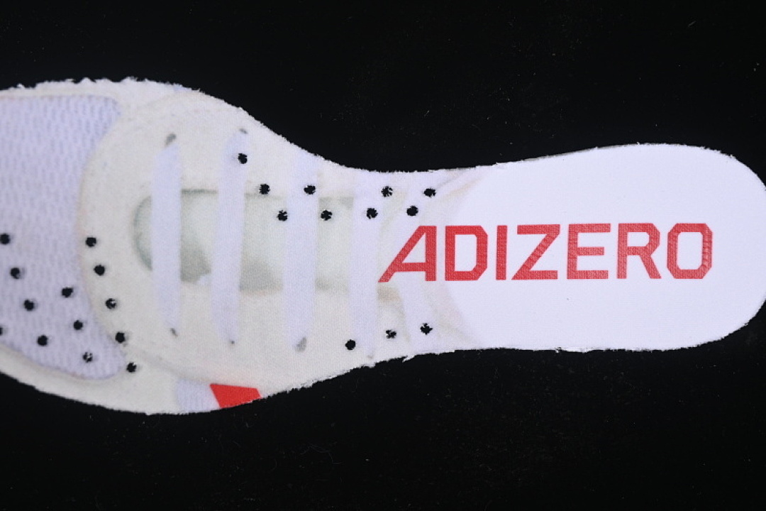 Adidas [JR6363]-[ADIZERO ADIOS PRO 4 OFF WHITE/BETTER SCARLET/CORE BLACK]-[WOMAN:36-39]-[MAN:40-46] - Image 4