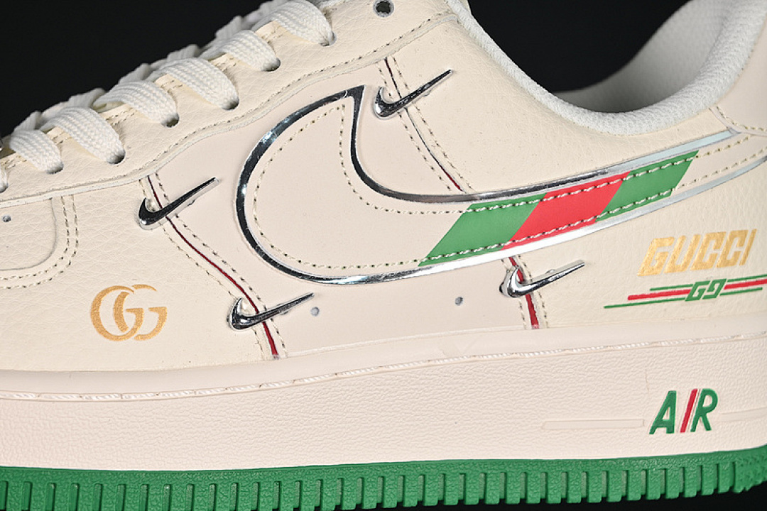 Nike [XS2869-002]-[AIR FORCE 1 07 LOW GREEN/BEIGE]-[WOMAN:36-39]-[MAN:40-45] - Image 8