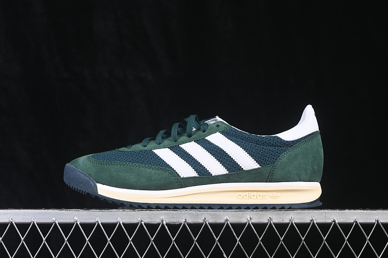 ORIGINALS SL 72 RETRO RUNNING SHOES DARK GREEN/GREEN · JR8772, photo 1