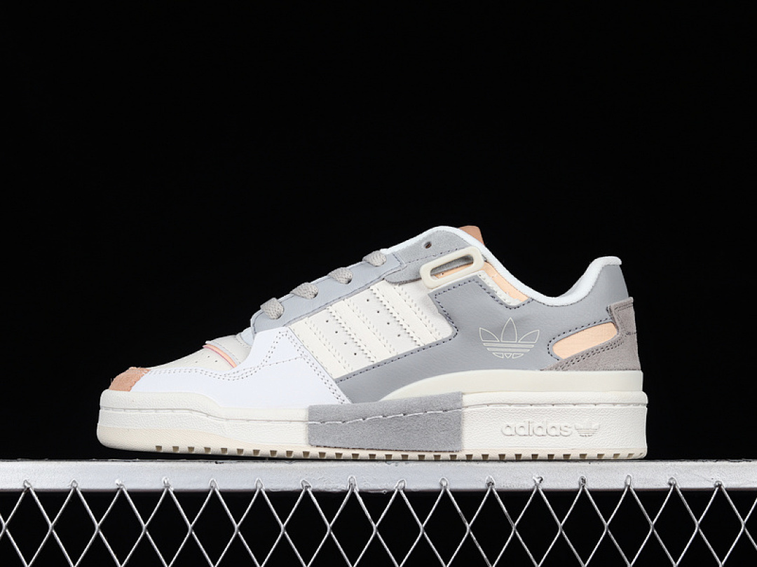 Unbranded [GX4547]-[FORUM 84 LOW CLOUD WHITE/LIGHT GREY/LIGHT ORANGE]-[WOMAN:36-39]-[MAN:40-45], photo 1