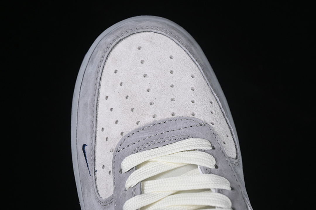 Nike [DF0188-017]-[AIR FORCE 1 07 LOW WHITE/GREY/BLUE]-[WOMAN:36-39]-[MAN:40-45] - Image 10