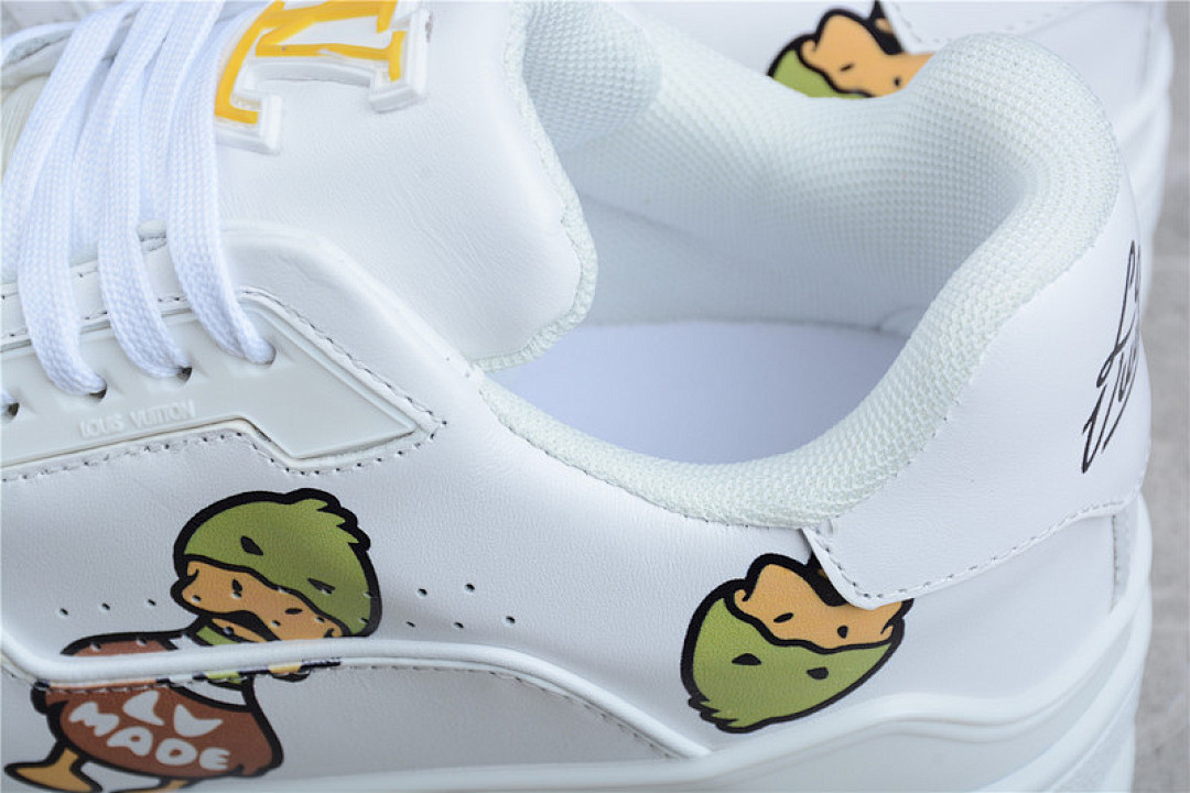 Louis Vuitton [65PIOO201]-[L*V TRAIL SNEAKERS WHITE/WHITE/MULTI-COLOR]-[MAN:38-45] - Image 7