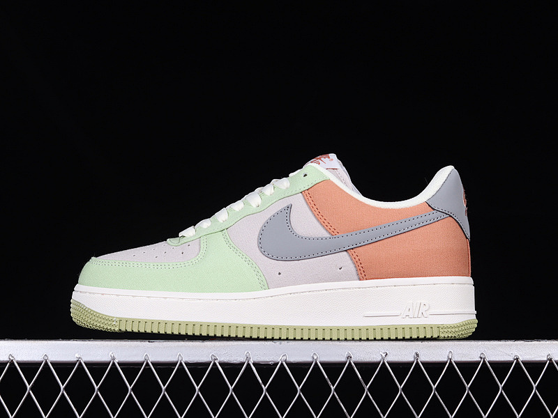 Nike Nike AIR FORCE 1 LOW 07 GREY/CYAN/PINK-PURPLE · DG2296-004, photo 1