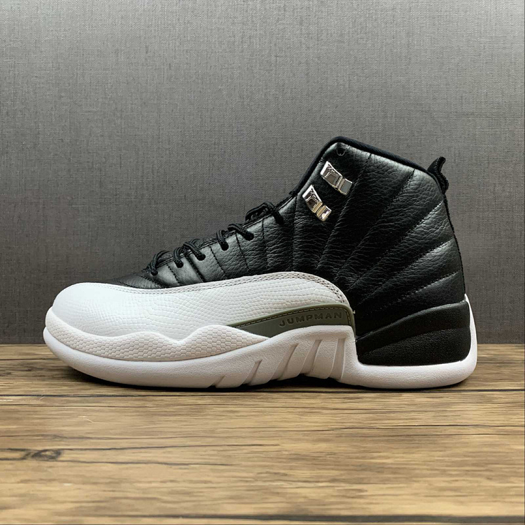 Jordan [130690-001]-[AIR JORDAN 12 RETRO PLAYOFFS 2012 BLACK/WHITE-TRUE RED]-[MAN:40-47.5], photo 1