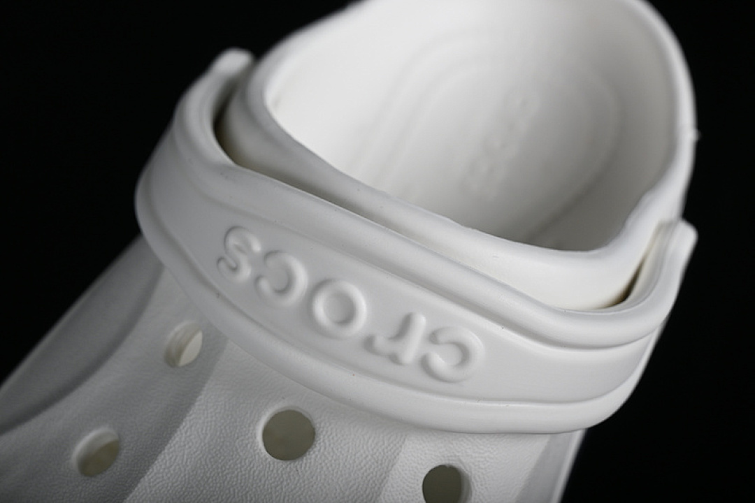 Crocs [CROCS DUAL USE BEACH HOLE SHOES WHITE/BLACK] - Image 4
