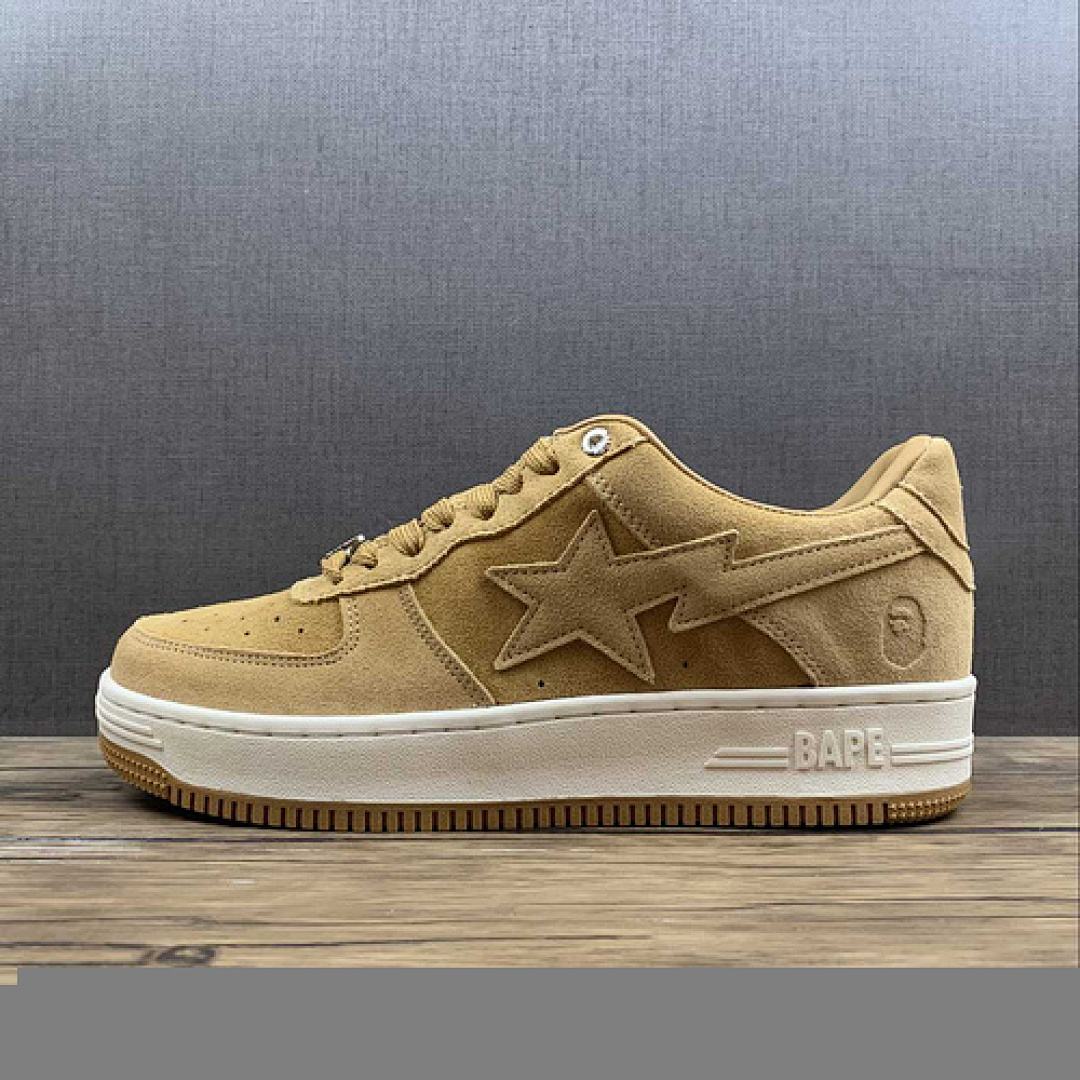 Bape Bape [ STA LOW LIGHT KHAKI/LIGHT KHAKI/WHITE]-[WOMAN:36-39]-[MAN:40-45], photo 1