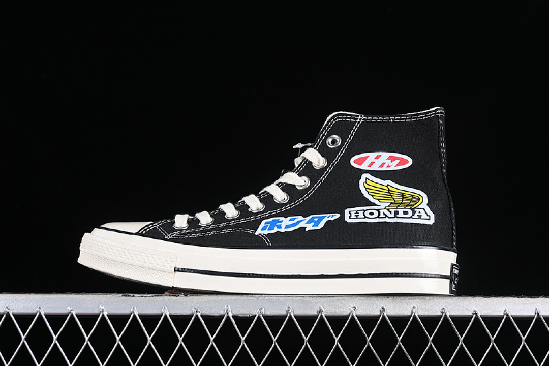 Converse Converse X HONDA CHUCK 70 HIGH BLACK/BLACK/ERGET · 162050C, photo 1