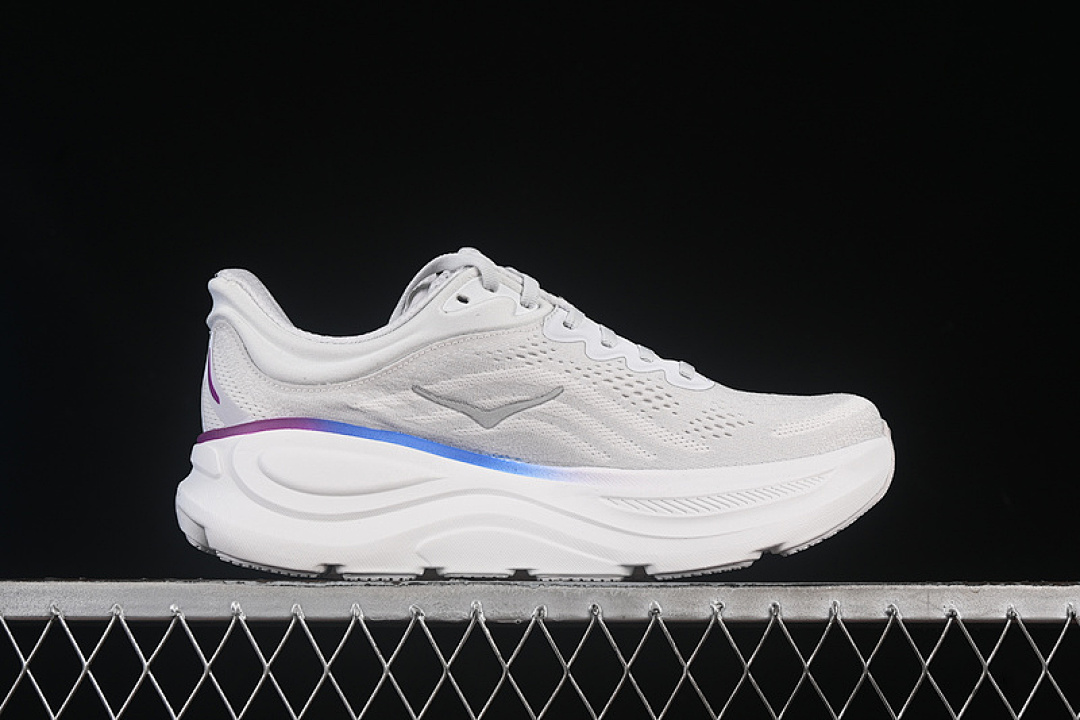 On Running [1162012 CYWH]-[HOKA ONE BONDI 9 GREY/BLUE/WHITE]-[WOMAN:36-39]-[MAN:40-45] - Image 16