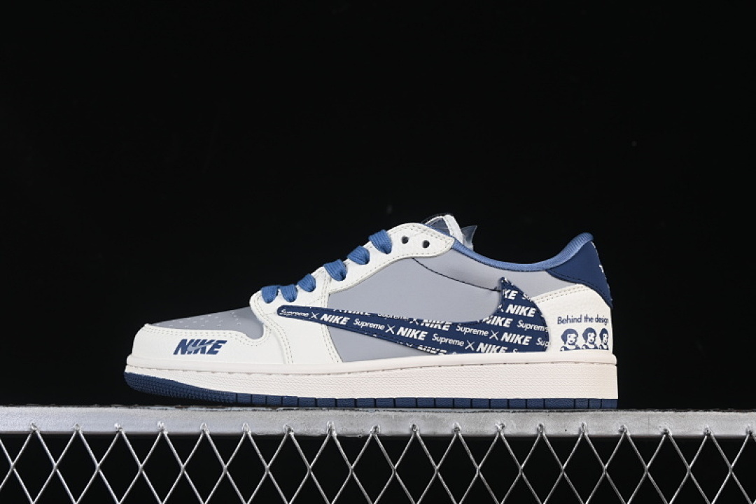 Jordan [XD0798-309]-[AIR JORDAN 1 LOW OG SP WHITE/GREY/NAVY BLUE]-[WOMAN:36-39]-[MAN:40-45], photo 1