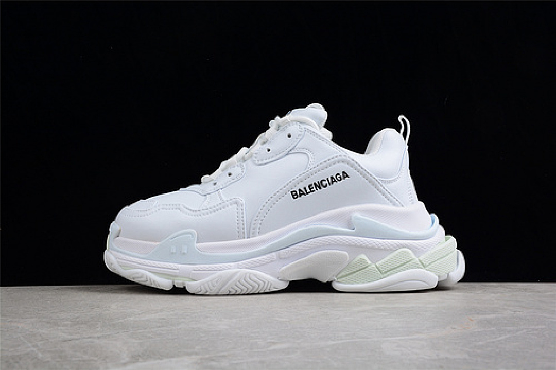 Unbranded [524039-W15C2]-[BA*LEN*CIAGA TRIPLE S SNEAKERS WHITE/WHITE/BLACK]-[WOMAN:35-39]-[MAN:40-46], photo 1