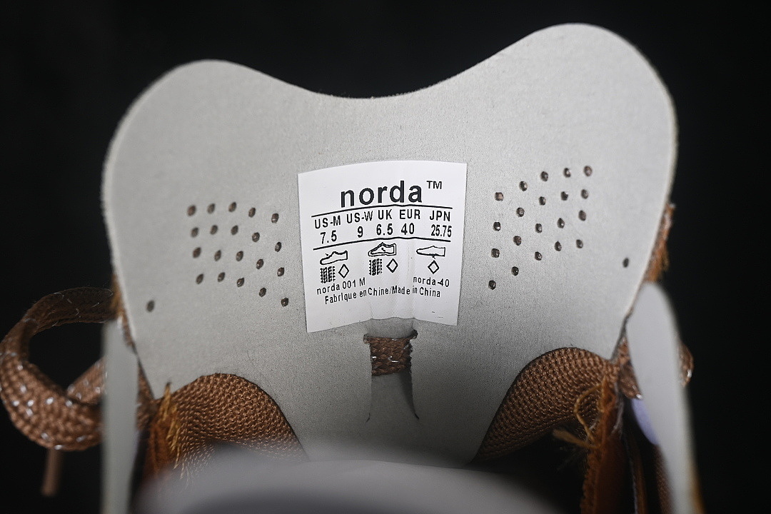 Norda [WEAR-RESISTANT CASUAL RUNNING SHOES BROWN/GREY/BROWN]-[WOMAN:36-39]-[MAN:40-45] - Image 7