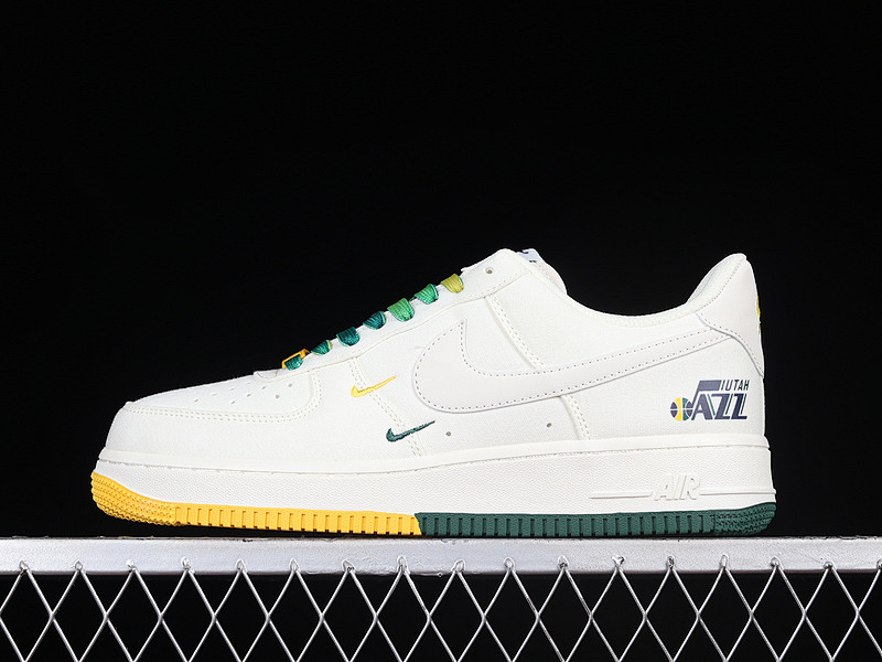 Nike Nike AIR FORCE 1 LOW 07 WHITE/YELLOW/GREEN · NA2022-006, photo 1