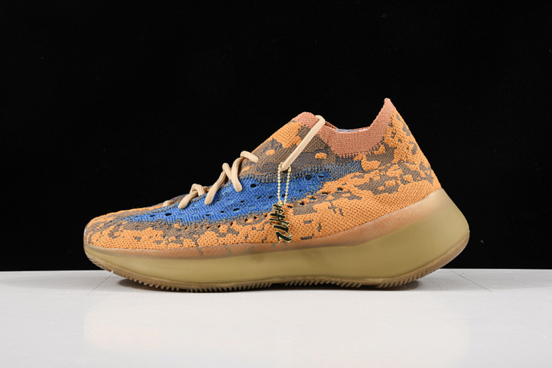 Adidas Adidas H12 YEEZY BOOST 380 BLUE OAT EARTH YELLOW/BLUE · FY5137, photo 1