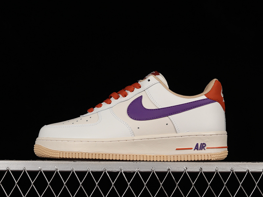 Nike [CW3388-205]-[AIR FORCE 1 LOW 07 BEIGE/PURPLE/ORANGE]-[WOMAN:36-39]-[MAN:40-45], photo 1