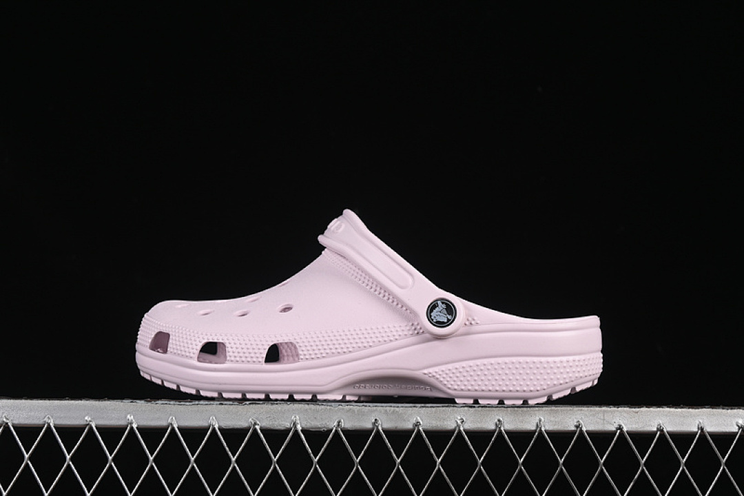 Crocs [CROCS THE SUMMER CLASSIC DUAL-PURPOSE BEACH HOLE SHOES SANDAL SLIPPERS PINK]-[WOMAN:36-40] - Image 4
