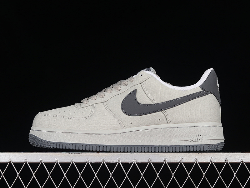 Nike Nike AIR FORCE 1 LOW 07 GREY/DARK GREY/WHITE · DG2296-003, photo 1