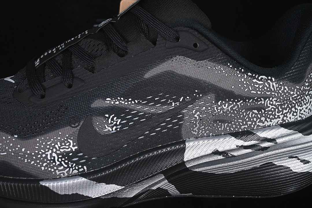 Nike [IQ3928-001]-[AIR ZOOM PEGASUS 42 BREATHABLE SHOES SILVER/BLACK]-[WOMAN:36-39]-[MAN:40-46] - Image 7