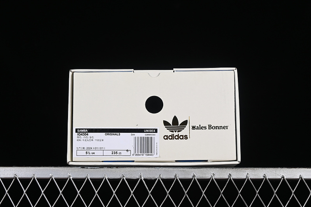Adidas [IG4304]-[SAMBA OG WALES BONNER STUDDED PACK CREAM WHITE/CREAM WHITE/CORE BLACK]-[UNISEX:35-45] - Image 13