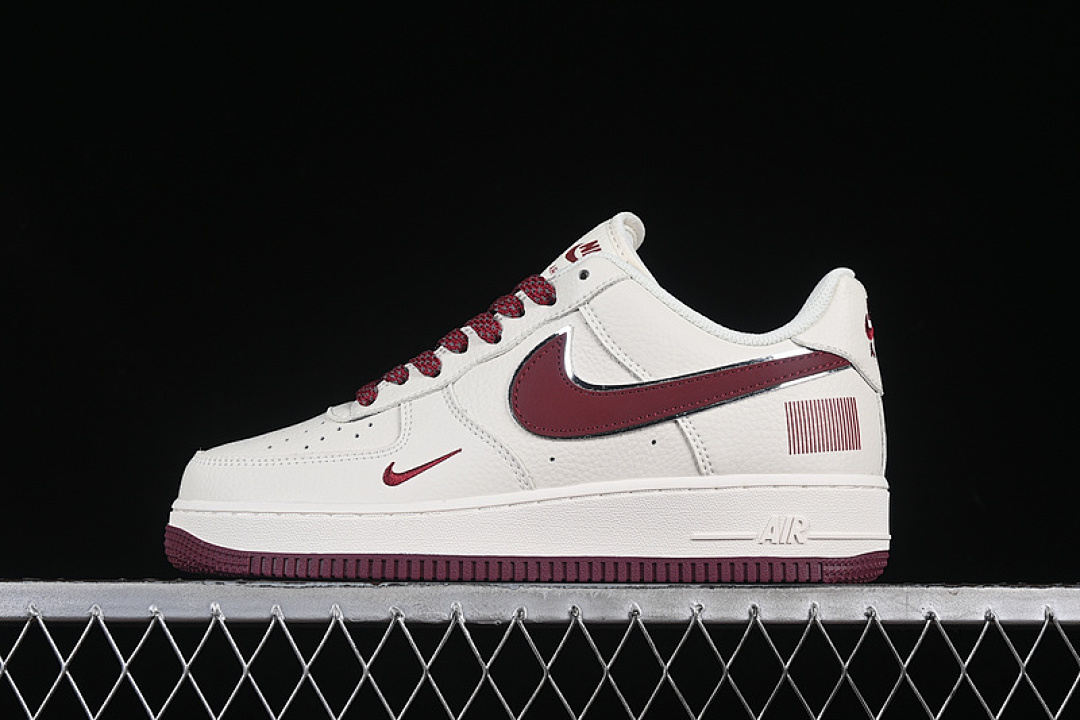 Nike [CU1836-961]-[AIR FORCE 1 07 LOW OFF WHITE/RED]-[WOMAN:36-39]-[MAN:40-45] - Image 2