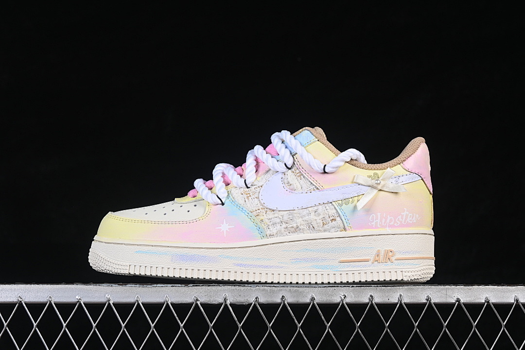 Nike [FJ7740-120]-[AIR FORCE 1 07 MIST ISLAND STARLIGHT PINK/WHITE/BLUE]-[WOMAN:36-39]-[MAN:40-45], photo 1