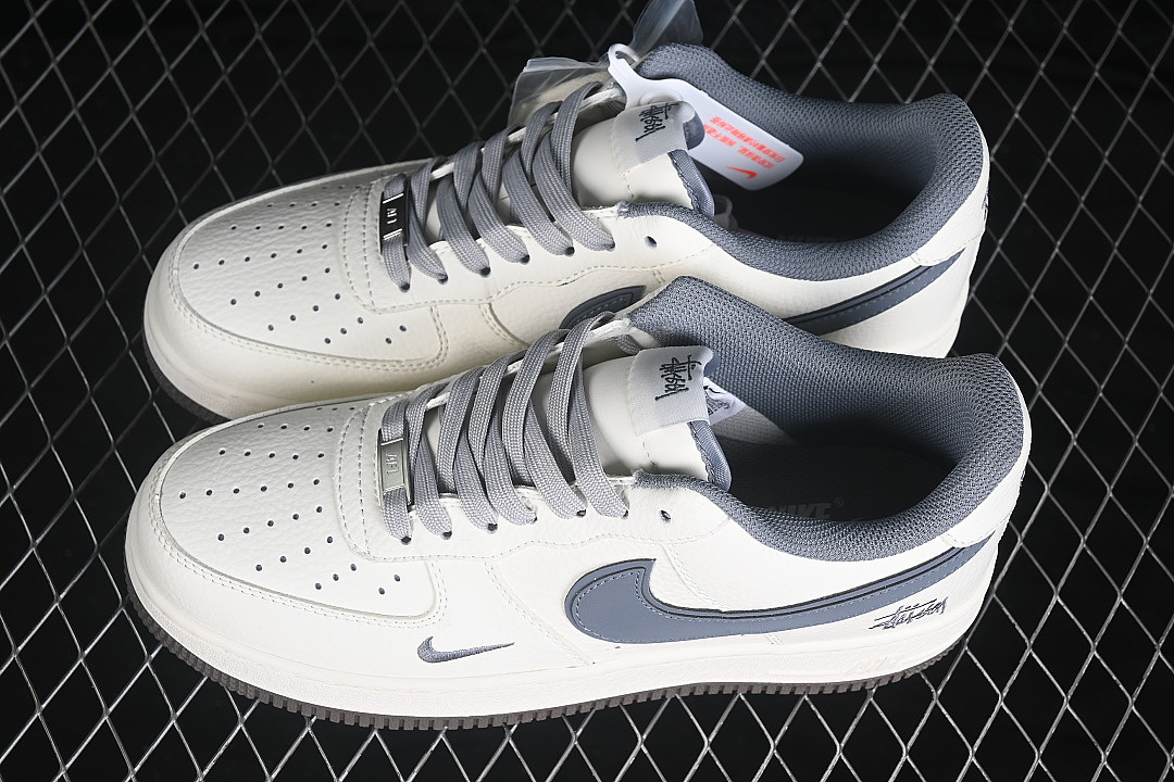 Nike [MM3399-827]-[AIR FORCE 1 07 LOW CASUAL SNEAKERS DARK BLUE/WHITE]-[WOMAN:36-39]-[MAN:40-45] - Image 10
