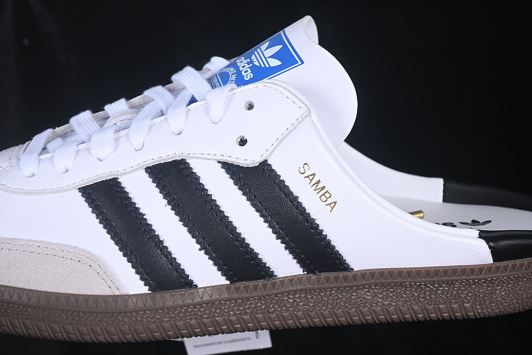Adidas [LB3814]-[SAMBA OG CLOVER CASUAL HALF DRAG BLACK/GREY/WHITE]-[WOMAN:36-39]-[MAN:40-45] - Image 7