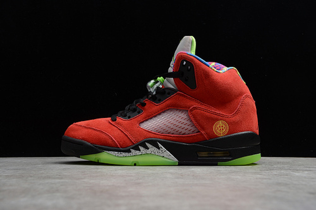 Jordan [CZ5725-700]-[AIR JORDAN 5 RETRO WHAT THE VARSITY MAIZE/GHOST GREEN/SOLAR (ORANGE]), photo 1