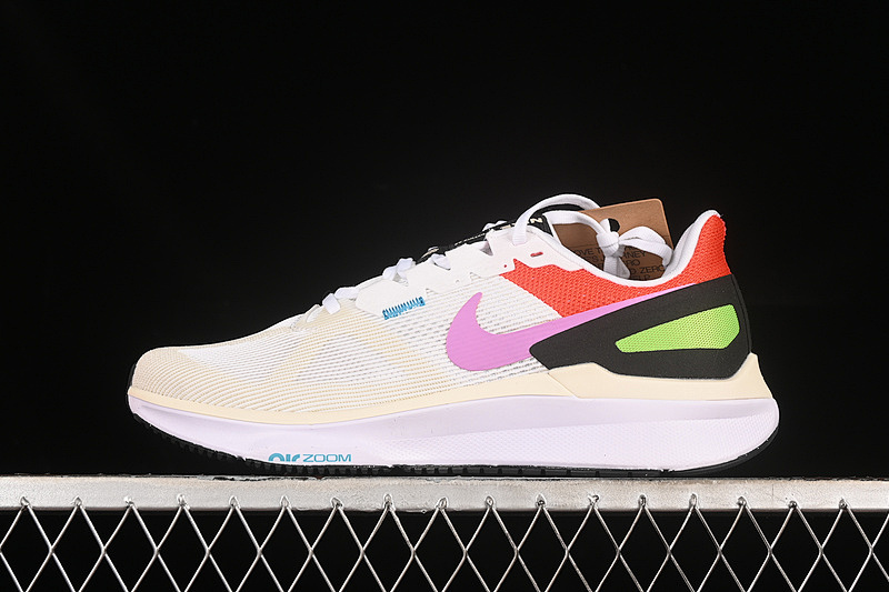 AIR ZOOM STRUCTURE 25 SE MIXING AND MATCHING WHITE/PICANTE RED/GREEN STRIKE/RUSH · FV4867-100, photo 1