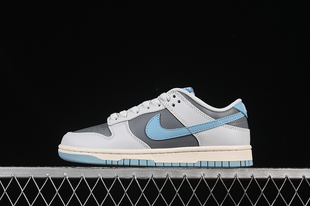 Unbranded [HF5441-001]-[SB DUNK LOW WHITE/GREY/BLUE]-[WOMAN:35.5-39]-[MAN:40-47.5], photo 1