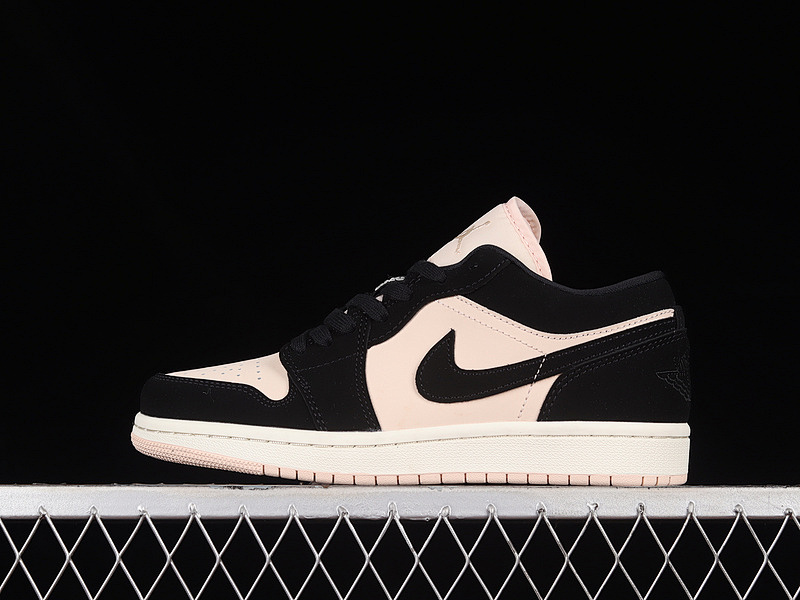 Jordan AIR Jordan 1 LOW BLACK/GUAVA ICE/SAIL · DC0774-003, photo 1