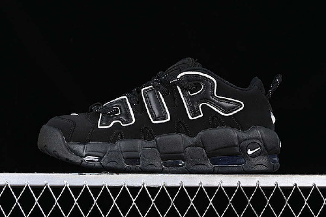 Nike [FB1299-001]-[AMBUSH AIR MORE UPTEMPO LOW WHITE/BLACK]-[WOMAN:36-39]-[MAN:40-47.5], photo 1