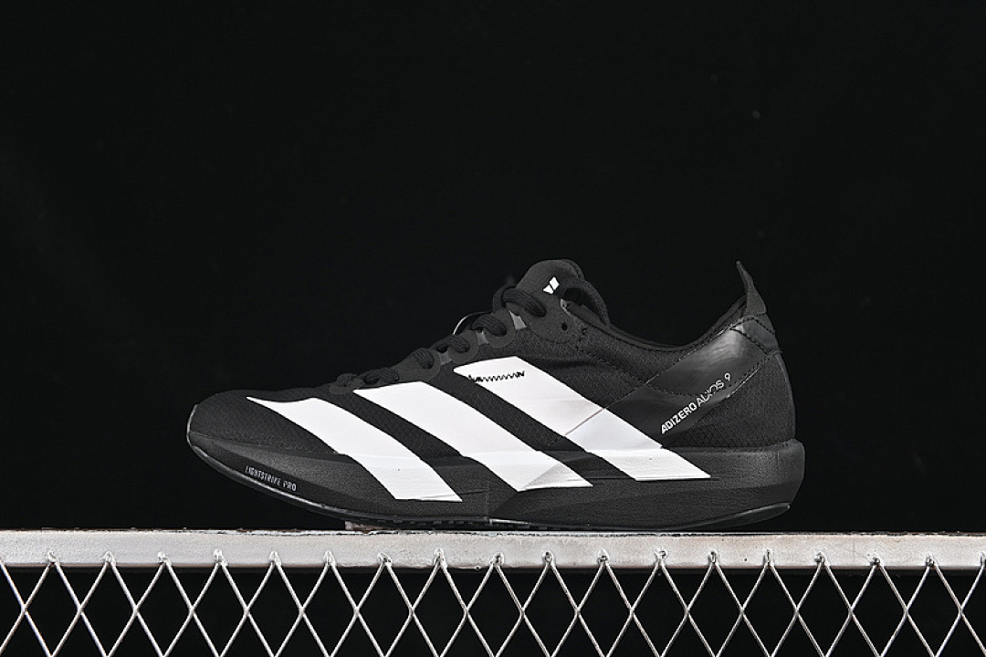 Adidas [JP7149]-[ADIZERO ADIOS 9 M WHITE/BLACK]-[WOMAN:36-39]-[MAN:40-45], photo 1