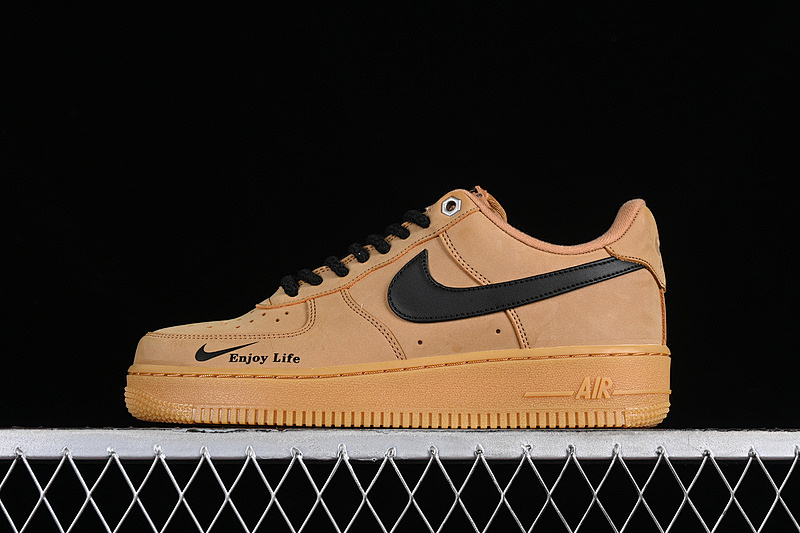 Nike Nike AIR FORCE 1 07 LOW BLACK/WHEAT · FZ7372-200, photo 1