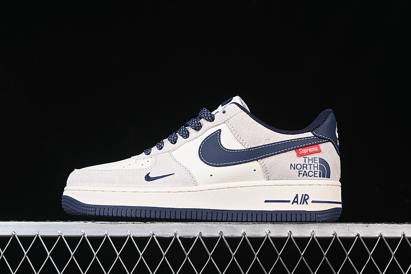 Nike Nike AIR FORCE 1 07 LOW SUPREME WHITE/GREY/BLUE · XZ6188-118, photo 1
