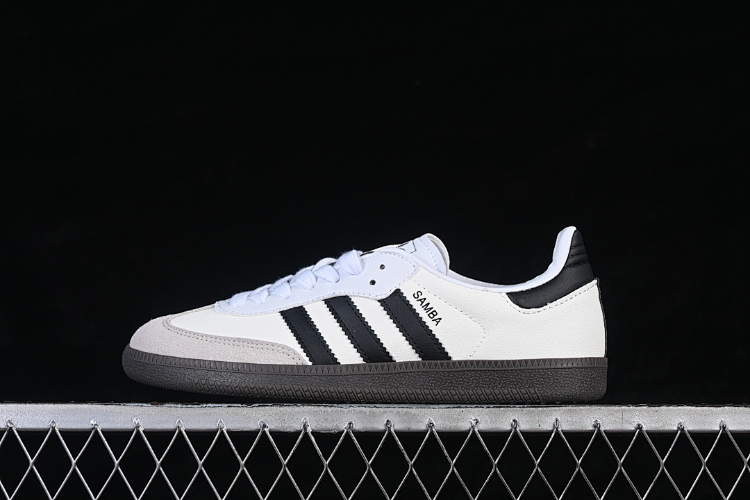 Adidas [KJ7595]-[SAMBA OG CASUAL SNEAKERS WHITE/BLACK/GREY]-[WOMAN:36-39]-[MAN:40-45], photo 1