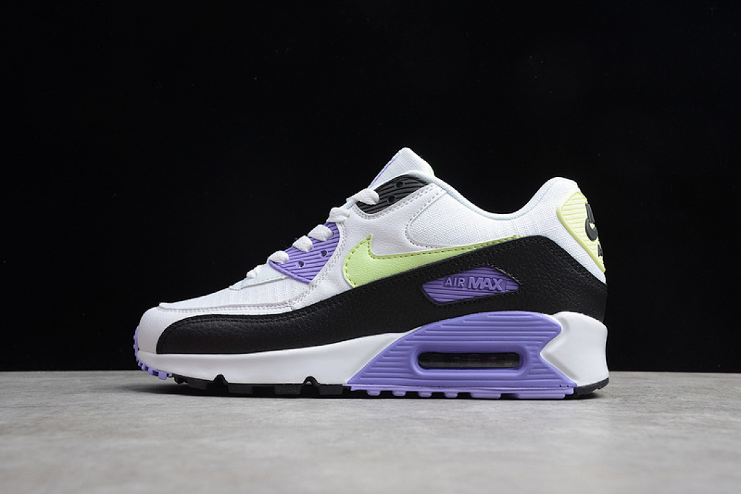 Nike AIR MAX 90 WHITE/BARELY VOLT-BLACK · 325213-142, photo 1