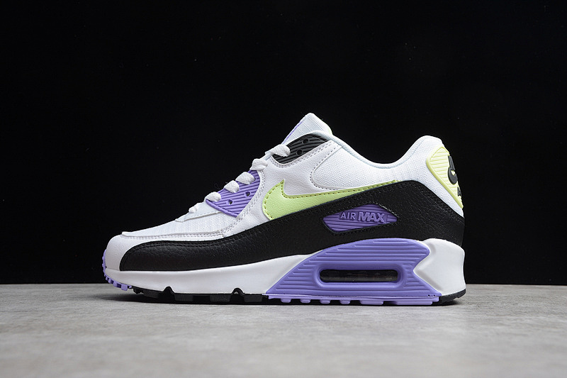 Nike AIR MAX 90 WHITE/BARELY VOLT-BLACK · 325213-142, photo 1