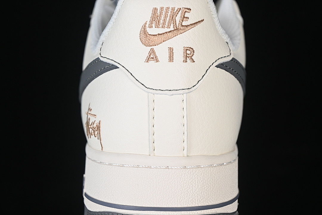 Nike [XX3168-223]-[AIR FORCE 1 07 LOW CASUAL SNEAKERS DARK GRAY/WHITE]-[WOMAN:36-39]-[MAN:40-45] - Image 6