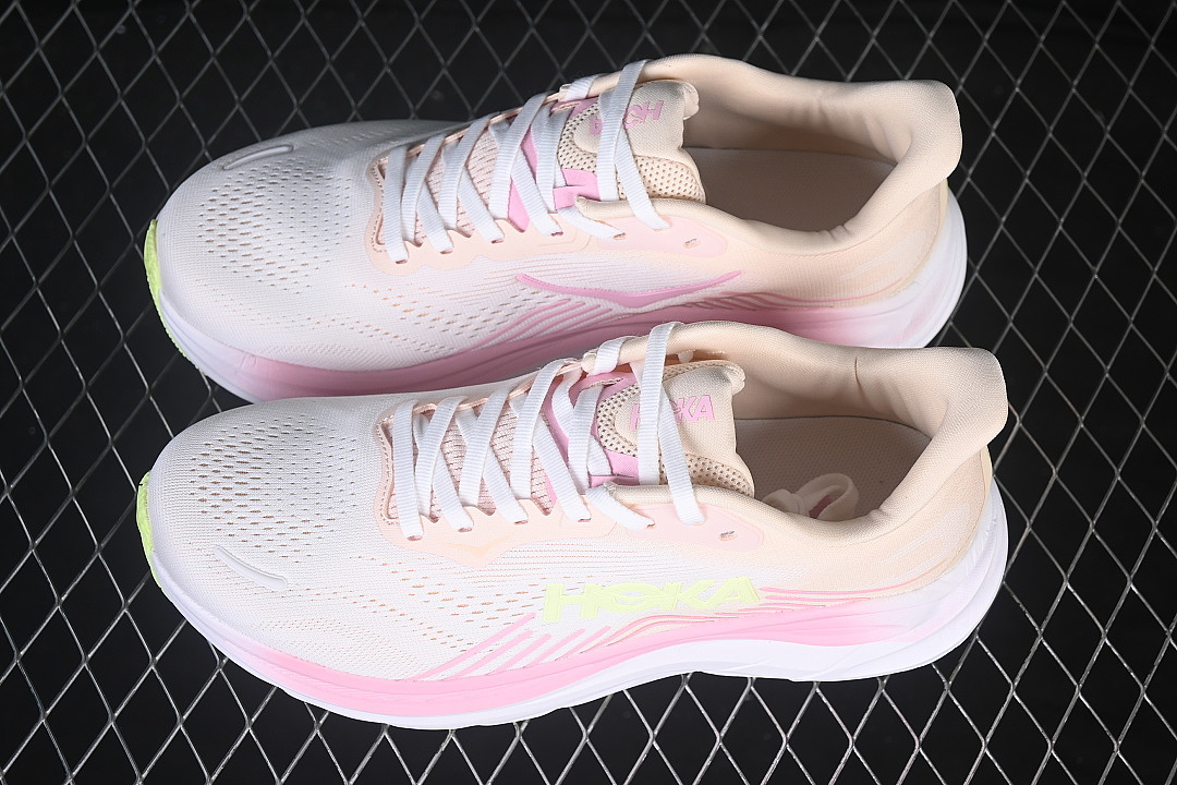 On Running [1176573-TWW]-[ONE ONE CLIFTON 11 PINK/GREEN/WHITE]-[WOMAN:36-39]-[MAN:40-41] - Image 11