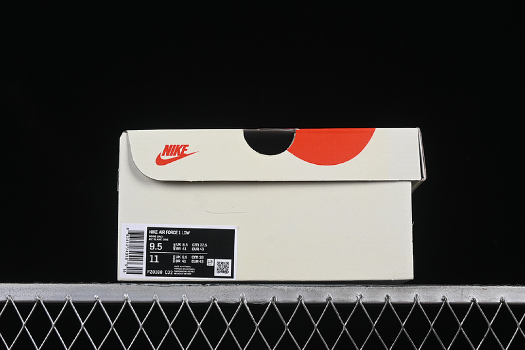 Nike [FZ0188-032]-[AIR FORCE 1 07 LOW WHITE/GREY]-[WOMAN:36-39]-[MAN:40-45] - Image 12
