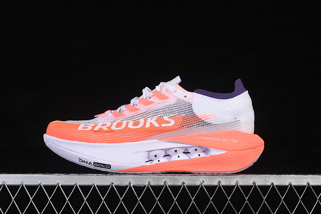 Purple [1104451D516]-[HYPERION ELITE 5 MARATHON SHOES WHITE/ORANGE/PURPLE]-[WOMAN:36-39]-[MAN:40-46], photo 1
