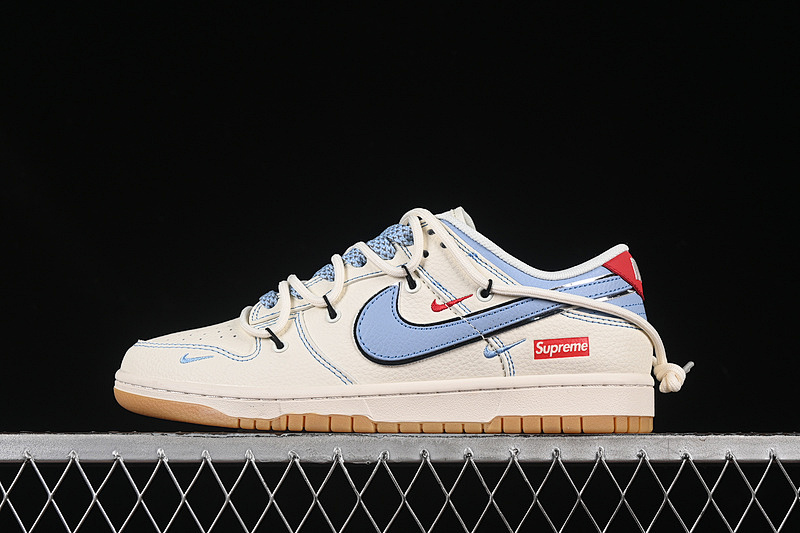 Off-White Nike SB DUNK LOW OFF WHITE/BLUE/RED · FC1688-216, photo 1