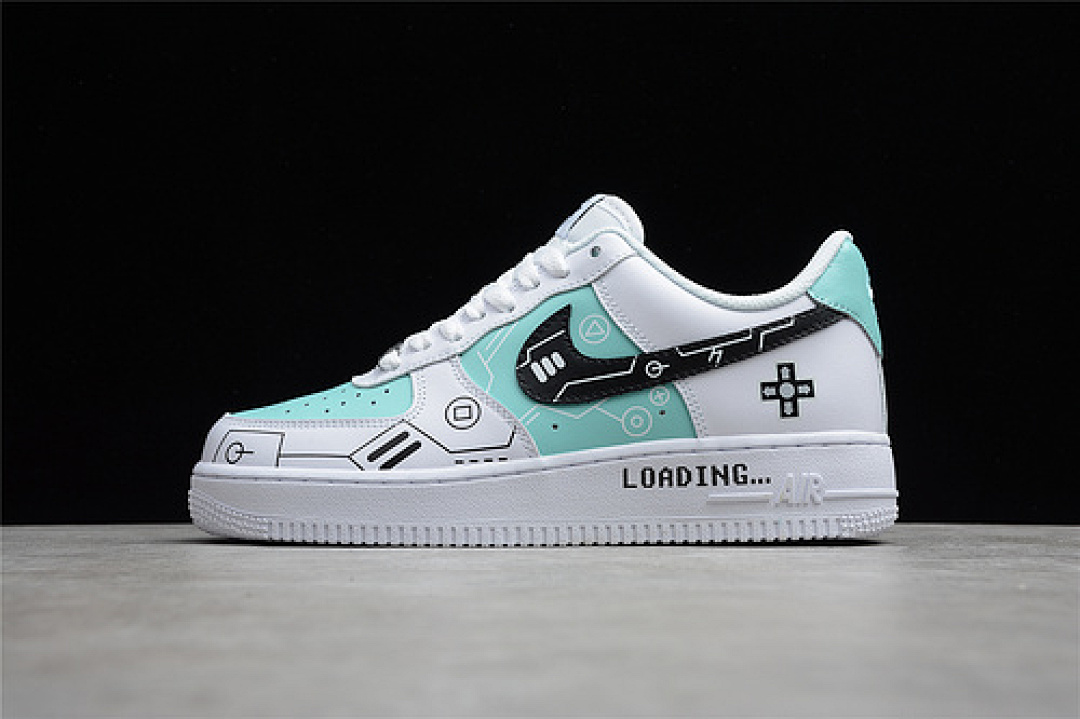 Nike [CW2288-114]-[AIR FORCE 1 LOW WHITE/GREEN/BLACK]-[WOMAN:36-39]-[MAN:40-45], photo 1