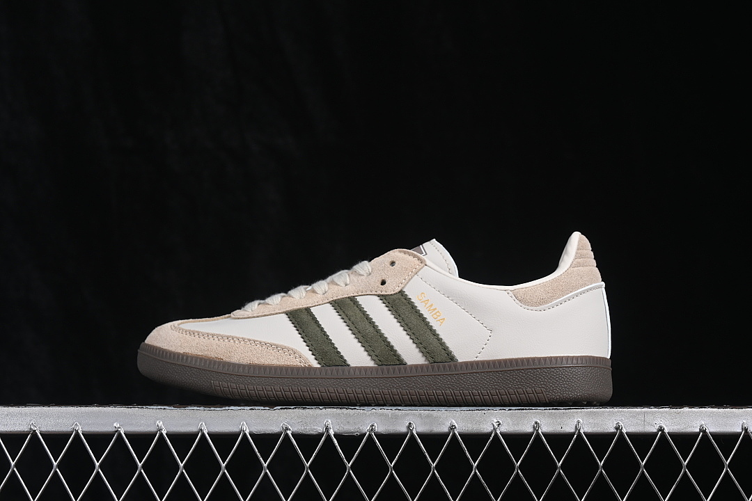 Adidas [JR0893]-[SAMBA OG ALUMINUM/MEDIUM DARK KHAKI/GUM 5]-[WOMAN:36-39]-[MAN:40-41], photo 1