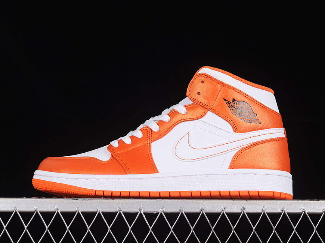 Jordan [DM3531-800]-[AIR JORDAN 1 MID SE ELECTRO ORANGE/BLACK/WHITE]-[WOMAN:35.5-39]-[MAN:40-46], photo 1