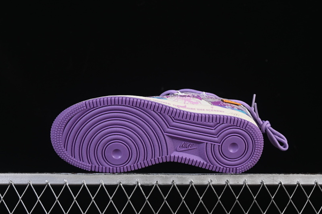 Nike [BD7700-202]-[AIR FORCE 1 07 LOW Dreaming Purple/WHITE]-[WOMAN:36-39]-[MAN:40-45] - Image 14