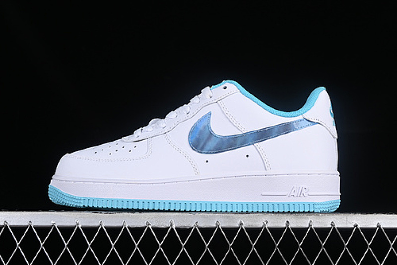 Nike Nike AIR FORCE 1 07 LOW WHITE/BLUE · PF9055-776, photo 1