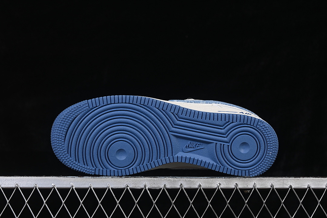Nike [SM6668-130]-[AIR FORCE 1 07 LOW CASUAL SNEAKERS DARK BLUE/WHITE]-[WOMAN:36-39]-[MAN:40-45] - Image 14